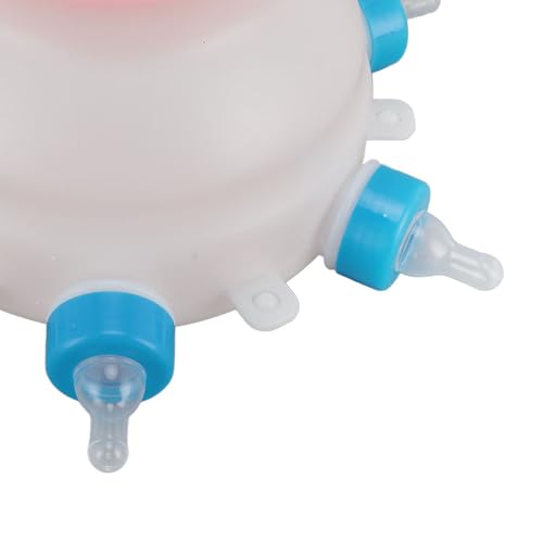 Sheep Feeder, Lamb Feeder Milk Bottles Round PC Plastics Easy to Clean Sheep Feeding Bucket Baby Goat Bottle Goat for Piglet Lamb