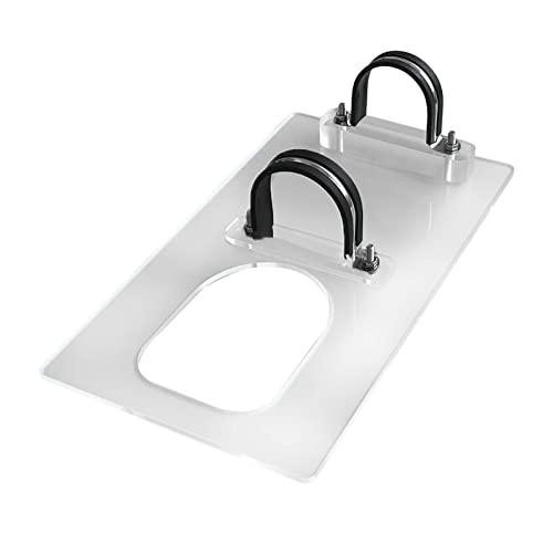 Fenteer Shearing Bracket for Sheep Shears and Carpet Trimmers, 13.78 x 7.87 in Acrylic Tufting Aid for Livestock Grooming - color: A