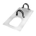 Fenteer Shearing Bracket for Sheep Shears and Carpet Trimmers, 13.78 x 7.87 in Acrylic Tufting Aid for Livestock Grooming - color: A