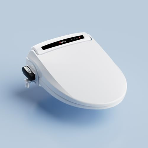Lotus Bidet ATS-1000 Elongated with Enema Wash (Purestream) for constipation relief, Heated Seat With Remote Control, Temperature Controlled Wash, Warm Air Dryer, Easy DIY Installation, Made in Korea.