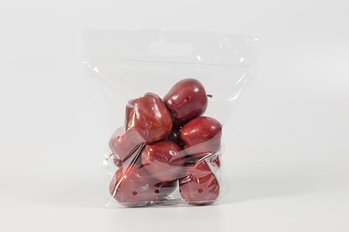 Clear Zipper Produce Pouch Bag with Handle