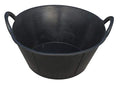 Little Giant® Rubber Utility Pan | Durable & Versatile Rubber Tub with Handles (6.5 Gallon, 1, Count) - size: 6.5 Gallon