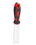 ROTATION 1.2" Stainless Steel Putty Knife, Scraper with Hammer End | Soft Grip, Heavy Duty, Extra Thick - style: 1pc