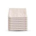 Dark White Premium Reusable Cheesecloth 100% Organic Cotton for Straining, Cooking, Nut Milk, Durable, Chemical-Free, Multi-Purpose Fabric for Crafts, and Household Needs (8 Pieces - Grade 100)) - size: 8 Pieces - Grade 100)