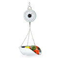 Tada 22LBS Double-Sided Dial Mechanical Hanging Scale with Scoop/Chain for Farm, Kitchen Food and Produce Weighing | Scoop/Chain for Farm, Kitchen Food and Produce Weighing