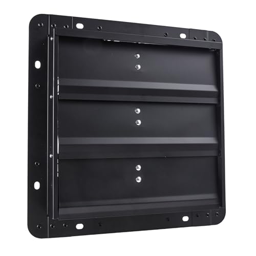 VEVOR 12 in Shutter Exhaust Fan Wall-Mount Automatic Louvers Variable Speed, Sturdy Steel Housing, Low Noise, AC Motor, 1347 CFM Ventilation and Cooling for Attic, Garage, Barn, Greenhouse, Workshop - size: 12 Inch Fan w/ Speed Controller