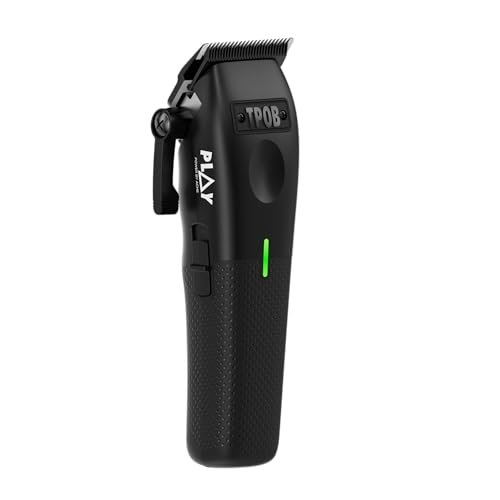 TPOB Play Barber Hair Clippers for Men 7500 RPM with Rubber Grips (Black 4 Pack) - color: Black 4 Pack