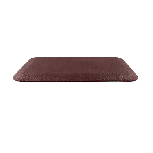 Playsafer Playground Safety Rubber Wearmat for Swingsets and Slides - 1" Thick X 24" W X 40" L (1 Pack, Red) - color: Red, size: 1 Pack (40" L x 24" W x 1" Thick)