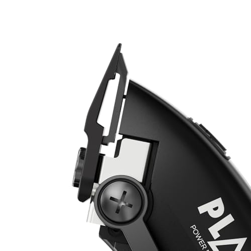 TPOB Play Barber Hair Clippers for Men 7500 RPM with Rubber Grips (Blackout) - color: Blackout