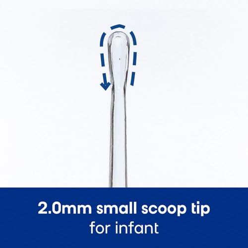 Bionix - Lighted InfantScoop Ear Curette Tool, Earwax Removal Tool, Helps Remove Wax Buildup, Safe Earwax Removal, Convenient & Easy-to-Use, Ideal for Healthcare Providers, Single-Use (52 Piece Set) - color: Infantscoop