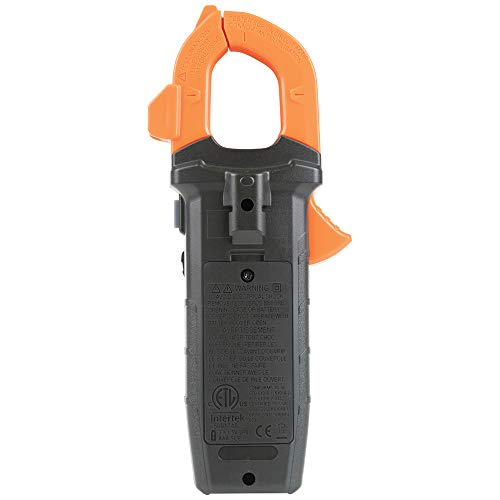 Klein Tools CL120 Digital Clamp Meter, Auto-Ranging 400 Amp AC, AC/DC Voltage, Resistance, Continuity, Non-Contact Voltage Tester Detection - size: Clamp Meter