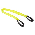 SmartStraps 2”x4’ Nylon Webbing Lifting Sling, Yellow (1pk) – 3,200lbs Vertical Lifting Capacity, 1,067lbs Safe Work Load – Safely Lift Heavy Loads – Dependable, Conforms to Loads - size: 4' 3200 lb.