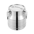 Stainless Steel Milk Can, 20 Liter Seamless Milk Jug Wine Pail Bucket 5.25 Gallon Anti-Leak Liquid Storage Container Milk Pail with Sealed Lid Heavy Duty for Milk and Wine (20L) - size: 20L