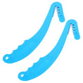 VANZACK 2pcs Livestock Ear Removing Tool Ear Skin Magnet Cutter for Cattle Cow Goat Sheep Pig