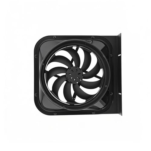 10 Inch 1040CFM Inline Duct Fan with Copper Motor & Speed Controller Quiet High Efficiency Vent Fan - size: 10 Inch