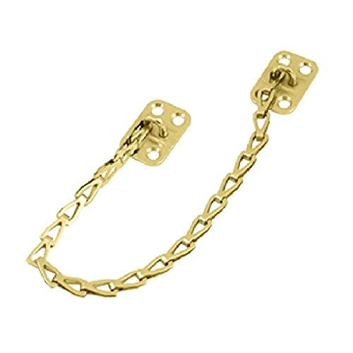 Deltana TC82U3 Solid Brass 12-Inch Long Transom Chain - color: Polished Brass