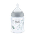 NUK Smooth Flow Anti Colic Baby Bottle, 5 oz, Elephant - color: Gray Elephant