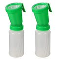 2 Pack Teat Dip Cup,Non-Return Teat Dipper,Nipple Cleaning Disinfection,Prefect for Cow Sheep Goat - 300 ml(Green) - size: 2 Pack
