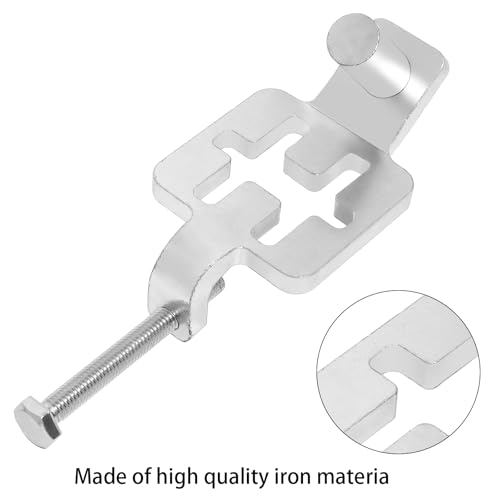 T-Post Gate Hinge Pins 5/8" Shank, Adjustable Hinge Pins for Metal T-Post, Chain Link Fence Gate, Farm & Ranch Use (1-Pack-Right-Angle)