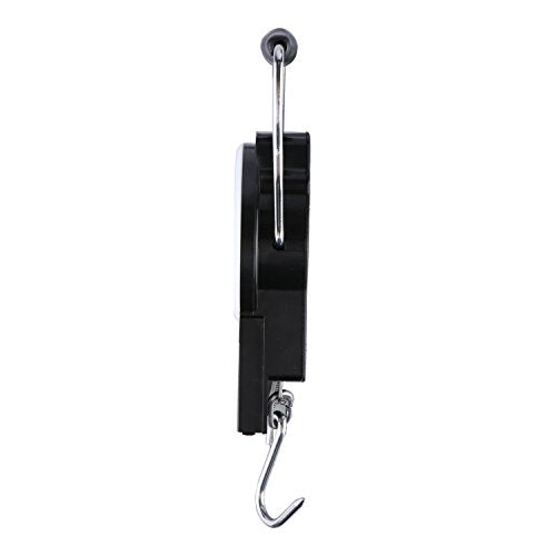 Goture Fishing Hanging Scale Mechanical Kitchen and Fish Fishing Scale Multi-Purpose Portable Hand Held Dial Weight Scale with Tape Measure (50 Lbs / 22Kg) - color: Fishing Hanging Scale