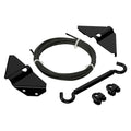 National Hardware Anti-Sag Gate Kit, Steel, Exterior Use, Black | 96 in Cable, Turnbuckle, Corner Brackets, Clamps and Screws Square Up A Sagging Wood or Vinyl Gate