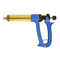 50ML Semi Automatic Livestock Syringe, Adjustable Continuous Repeating Luer Lock Syringe for Cattle Cow Goat Sheep Pig - size: 1-Piece 50ML