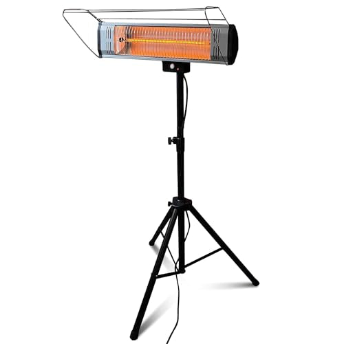 Heat Storm Tradesman 1500 Watt Infrared Heater Tripod Combo, Remote - style: Heater + Tripod + remote