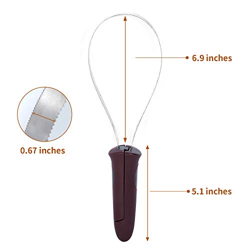 BOTH WINNERS Dual-Sided Shedding Blade with Stainless Steel Blade De-Shedding Tool for All Dog Coat Types- Soft Touch Grip (Burgundy) - color: Burgundy
