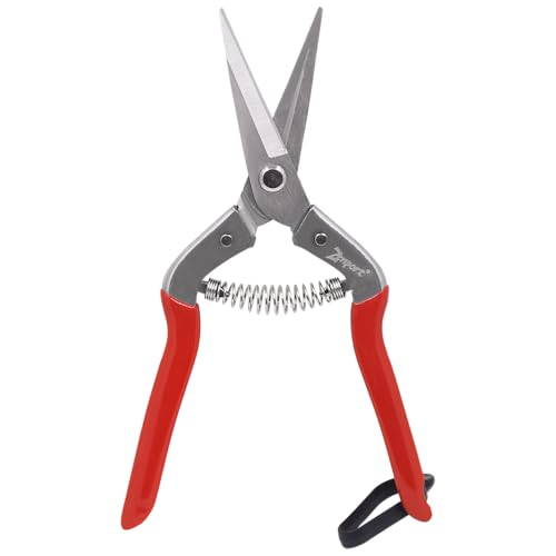 Zenport H300S Harvest Shear, Long Straight Stainless Steel Blade