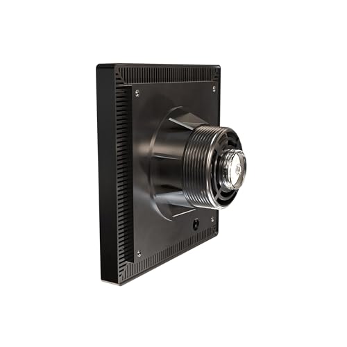 Quietcool UTF-SLR-04-L Solar Shed Fan with Light - Perfect for Backyard Sheds - Solar Powered - 3.5 Watt Solar Panel - No Wiring Required - style: UTF-SLR-04-L