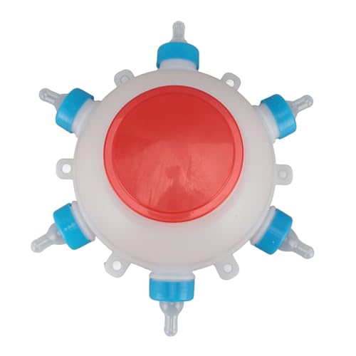 Sheep Feeder, Lamb Feeder Milk Bottles Round PC Plastics Easy to Clean Sheep Feeding Bucket Baby Goat Bottle Goat for Piglet Lamb