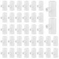36PCS Chicken Waterer PVC Tee Fittings for Threaded Poultry Nipples Chicken Water Drinker and Feeder Cups, Fully Automatic Poultry Waterers