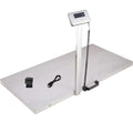 Upgraded 1100lb Livestock Scale, 40"x20", Non-Slip Surface | Heavy Duty Dog Scales for Large Breed Weighing, with Stand Rod, Max 1100lbs, Precision 0.22lb/0.1kg - style: 1100 lbs Pro