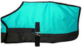 Mini/Pony/Livestock 1200D Adjustable Water Resistant Turnout Blanket - color: Teal, size: 48 - 54