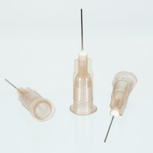 100pcs 27G Blunt Tip Glue Dispensing Nozzles, 0.5 inches - size: 27G 100pcs