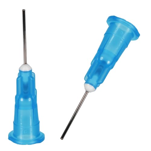 100pcs 23G Blunt Tip Glue Dispensing Nozzles, 0.5 inches - size: 23G 100pcs