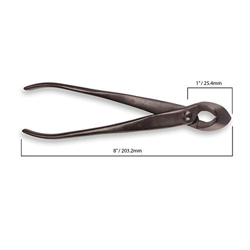 BambooMN Bonsai 8" Concave Cutter Tool - 3 Pieces - color: 8" Concave Cutter, size: 3