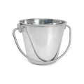 1 Quart Stainless Steel Bucket - Durable Metal Bucket 0.25 Gallon | Rust-resistant Bucket For Food Prep Cleaning Feeding & Watering Pets & Livestock - For Crates Kennel Cages & Fences - size: 1 Quart