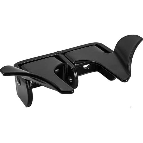 Black Wall Mount 1-3/8" Flat Back Butterfly Latch - CASE Qty 25 - size: BLACK 1-3/8" - Case(25 Count)