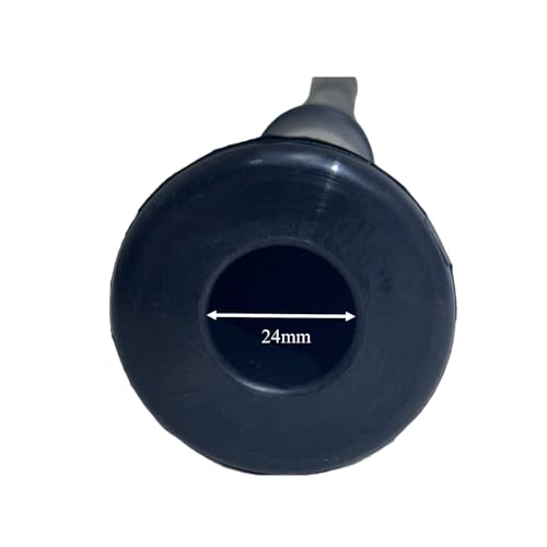 Melasty 4 Pcs Milking Machine Cow Inflation/Liner for Medium Sized Teats, 12 ½’’ Long Rubber Cow Liner, Soft Rubber Milk Teat Liners