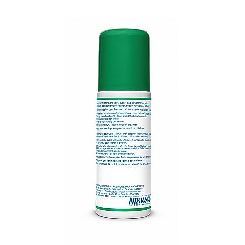 Nikwax Footwear Cleaning Gel, Shoe Care, Boot Cleaner for Suede, Leather, Fabric & Synthetic Materials, Safe for Gore-Tex, Waterproof, DWR