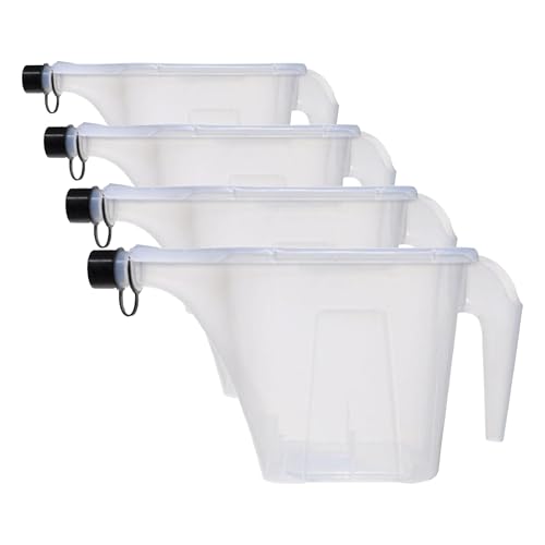 More Birds 3N1 Bird Seed Super Tote and Storage,5 lb Seed Capacity,(Pack of 4) - size: 5 lb. (Pack of 4)