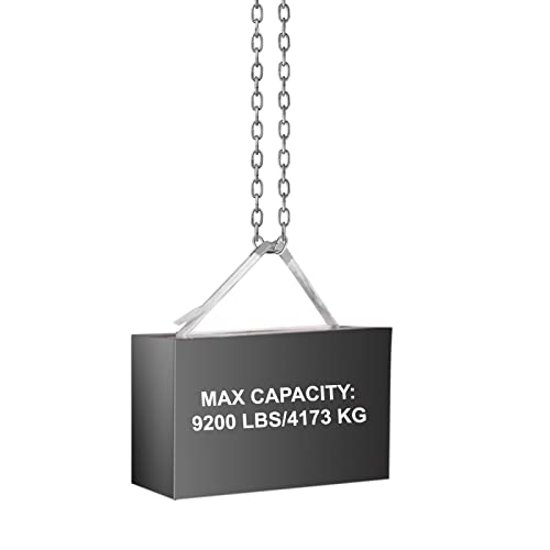 VEVOR Grade 30 Chain 3/16 Inch by 100Ft Length Grade 30 Proof Coil Chain Zinc Plated Grade 30 Chain for Towing Logging Agriculture and Guard Rails - size: 3/16 Inch x 100 Ft