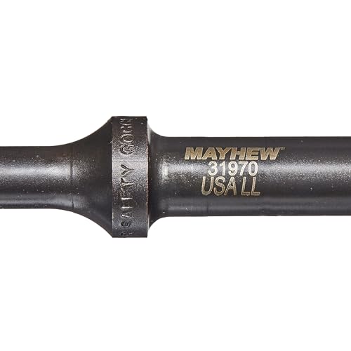 Mayhew Tools 31970 Pneumatic Scraper, 2" x 8-1/2", Black Oxide Finish - size: 2" x 8-1/2"
