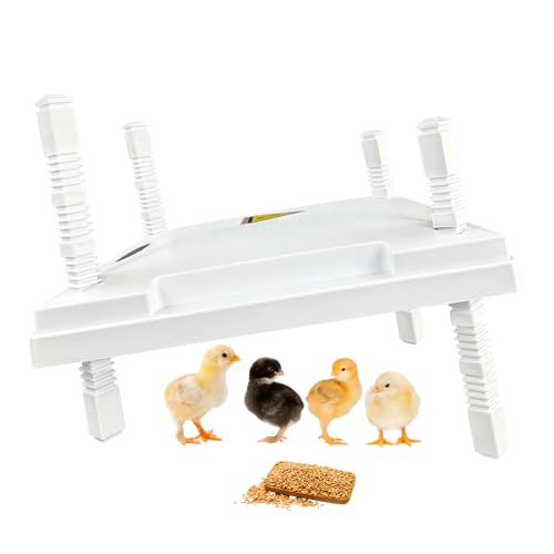 Chicken Coop Heater 20 Watts Heat Chicken Heater Energy Efficient Design Safer Than Brooder Lamps Heater for Chicken Coop