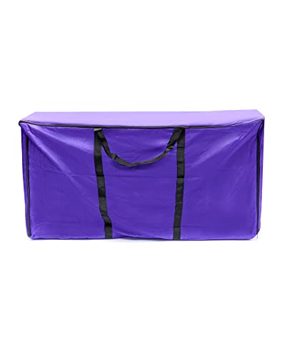 QWORK Hay Bale Storage Bag, 420D Horse and Livestock Hay Bale Bag, Large Tote Waterproof Collapsible Bag Hay Bale Carry Bag with Zipper, Stronger Handles Wrap Storage Bags Totes - size: 2 pack