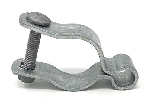 Pressed Steel Chain Link Fence Frame Hinge w/Bolt - (2 Sets Pack) (1-5/8") - size: 1-5/8 Inch