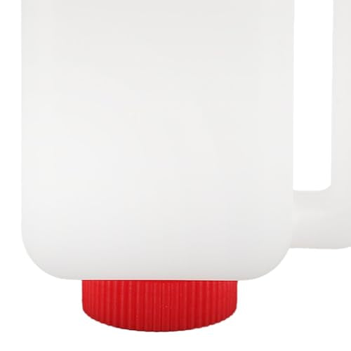 Calves Nurser Bottles Hanging Cow Lamb Milk Feeding Bottle with Caps Snap On Handles