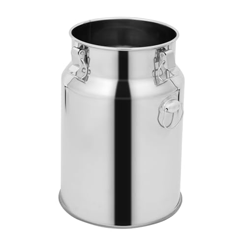 10L/2.6Gal Cow Milking Machine, 2-in-1 Electric Goat Milker Machine, Portable Pulse Vacuum Pump Milker with 304 Stainless Steel Buckets, Adjustable Suction Pulsation Vacuum (10L/ 2.6Gal) - size: 10L/ 2.6Gal