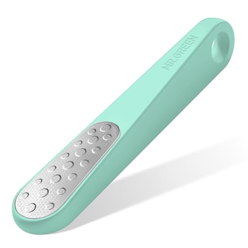MR.GREEN Foot File Double Sided Callus Remover for Dead Skin Professional Pedicure Tools Callous Scraper Foot Sander Heel Filer (Green) - color: Green
